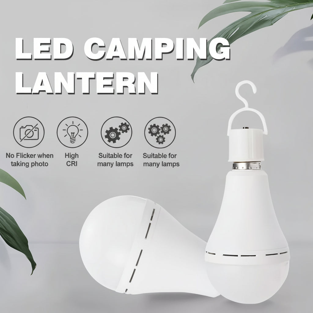 مصباح LED قابل لإعادة الشحن للإضاءة الطارئة والاستخدام اليومي