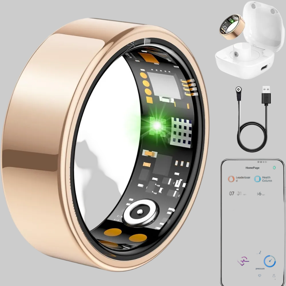 Anello Intelligente per il Monitoraggio del Sonno per Salute e Qualità del Riposo