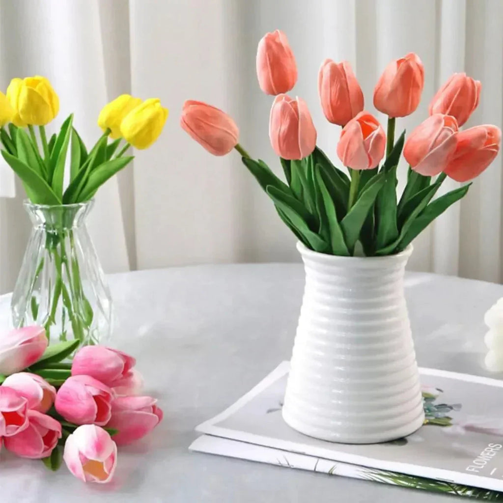 Velora Real Touch umělé tulipány pro elegantní dekoraci