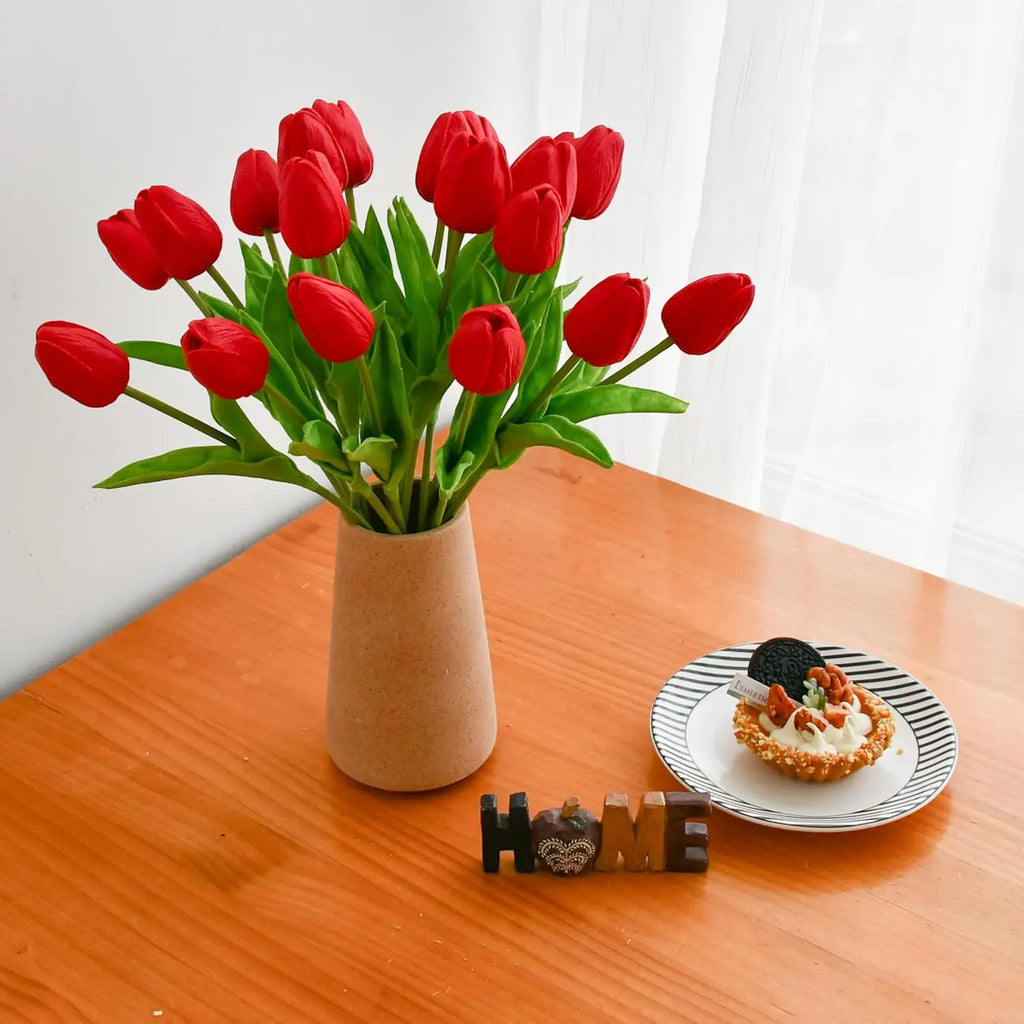 Velora Real Touch umělé tulipány pro elegantní dekoraci