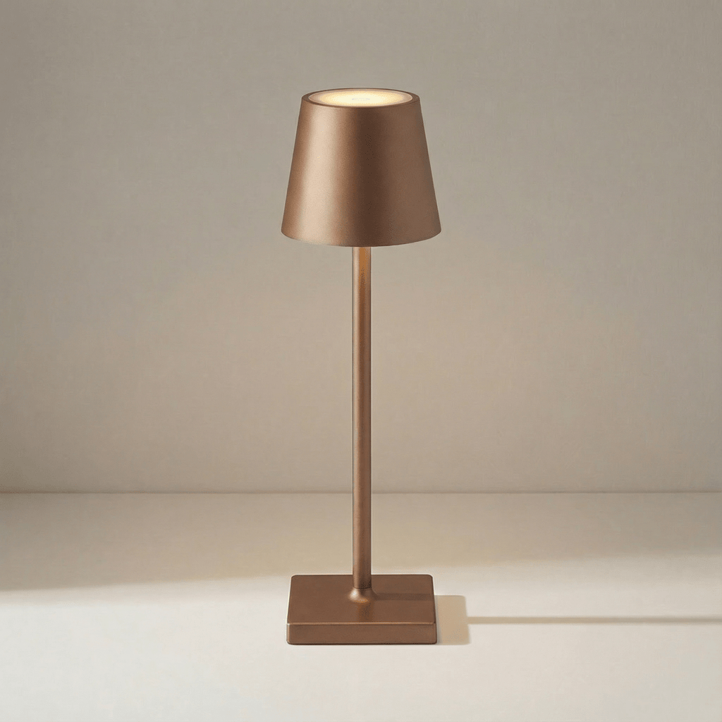 Uppladdningsbar LED-bordslampa med touchkontroll, dimbar, 15 tum | Rosalyssa