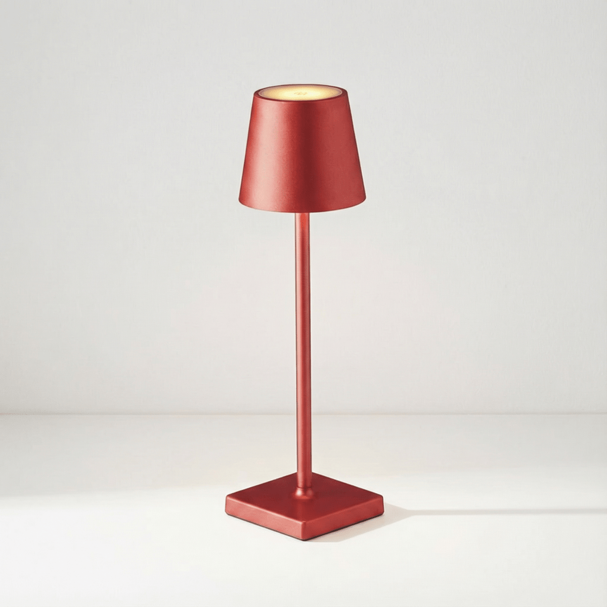 Uppladdningsbar LED-bordslampa med touchkontroll, dimbar, 15 tum | Rosalyssa