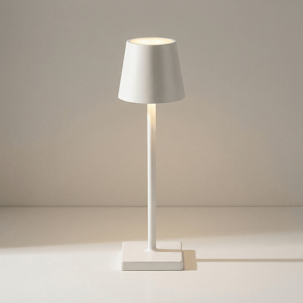Uppladdningsbar LED-bordslampa med touchkontroll, dimbar, 15 tum | Rosalyssa