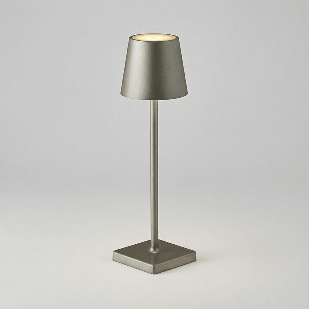 Uppladdningsbar LED-bordslampa med touchkontroll, dimbar, 15 tum | Rosalyssa
