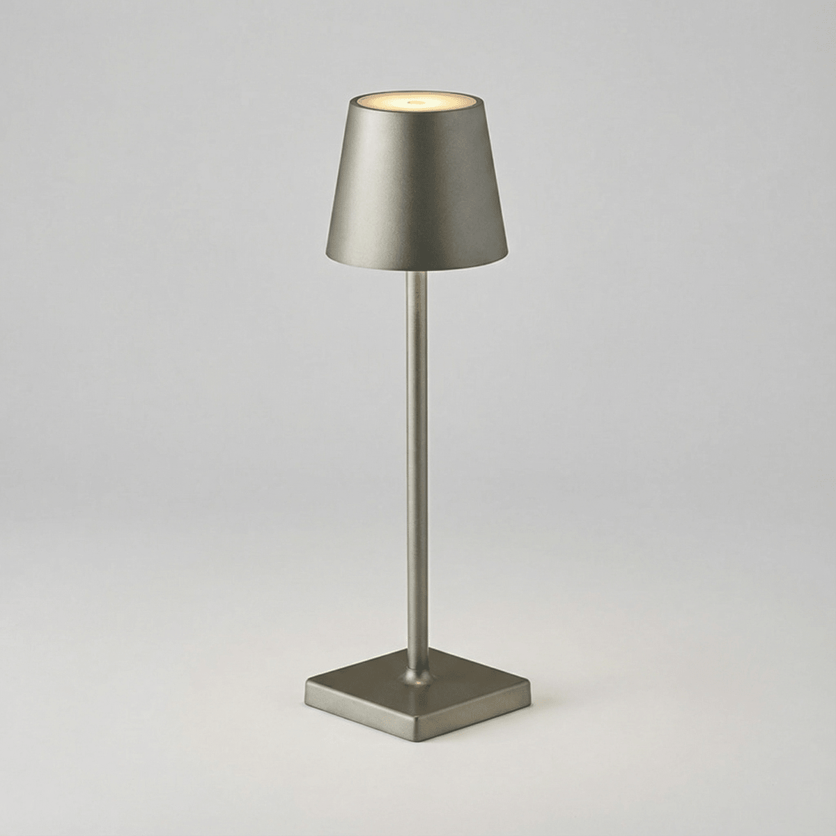 Uppladdningsbar LED-bordslampa med touchkontroll, dimbar, 15 tum | Rosalyssa