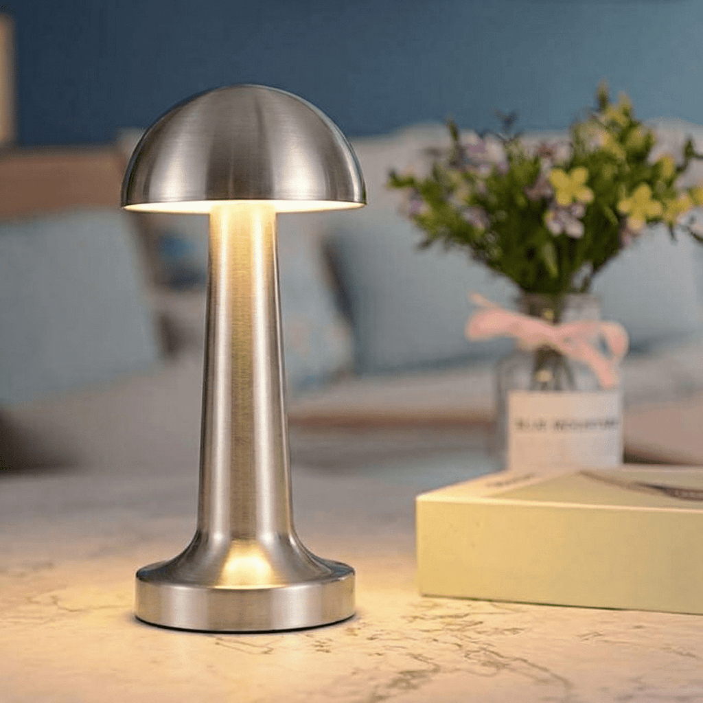 Contemporary Design Rechargeable LED Table Lamp With Touch Control | Rosalyssa