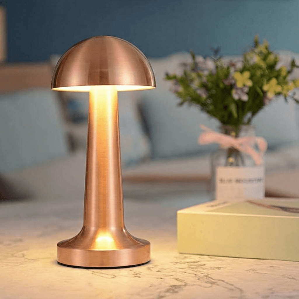 Contemporary Design Rechargeable LED Table Lamp With Touch Control | Rosalyssa