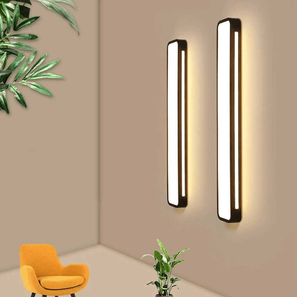 Plafoniera LED rettangolare a incasso, design moderno, 24 x 12 pollici | Rosalyssa
