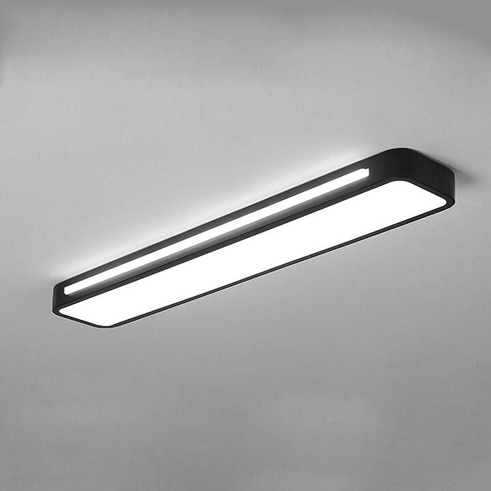 Plafoniera LED rettangolare a incasso, design moderno, 24 x 12 pollici | Rosalyssa