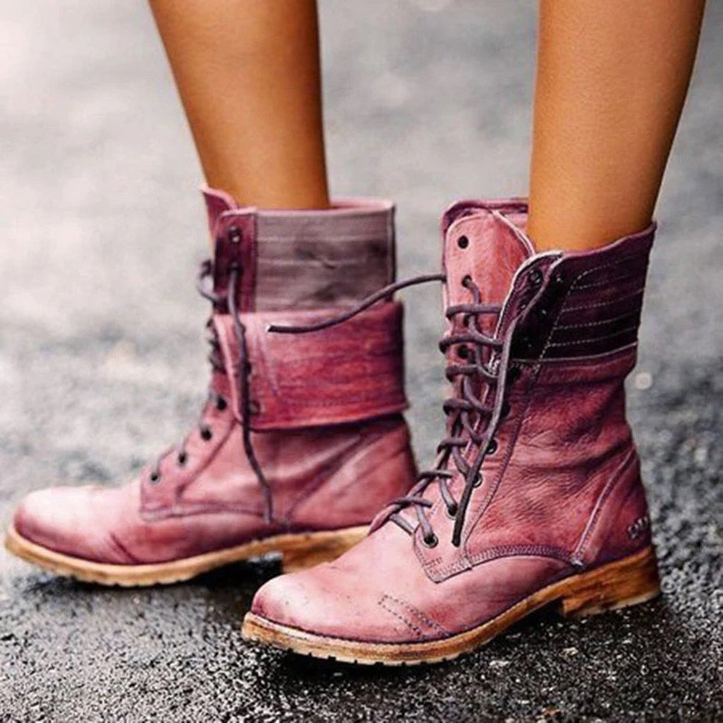 Nova Stiefel Zeitloses Leder für klassischen Stil Schuhe