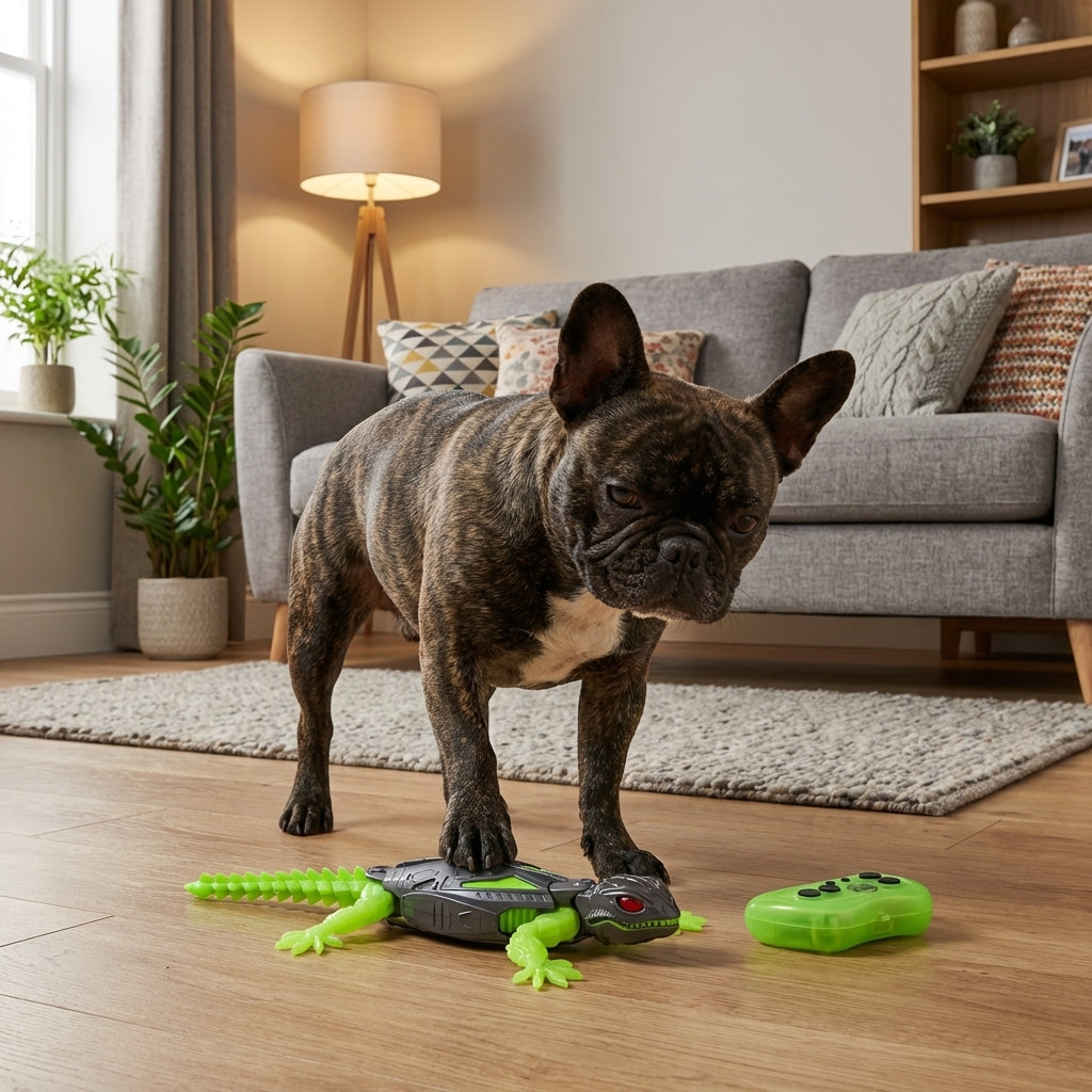 Remote-Controlled Gecko Dog Toy With Wall-Climbing USB Rechargeable | Rosalyssa