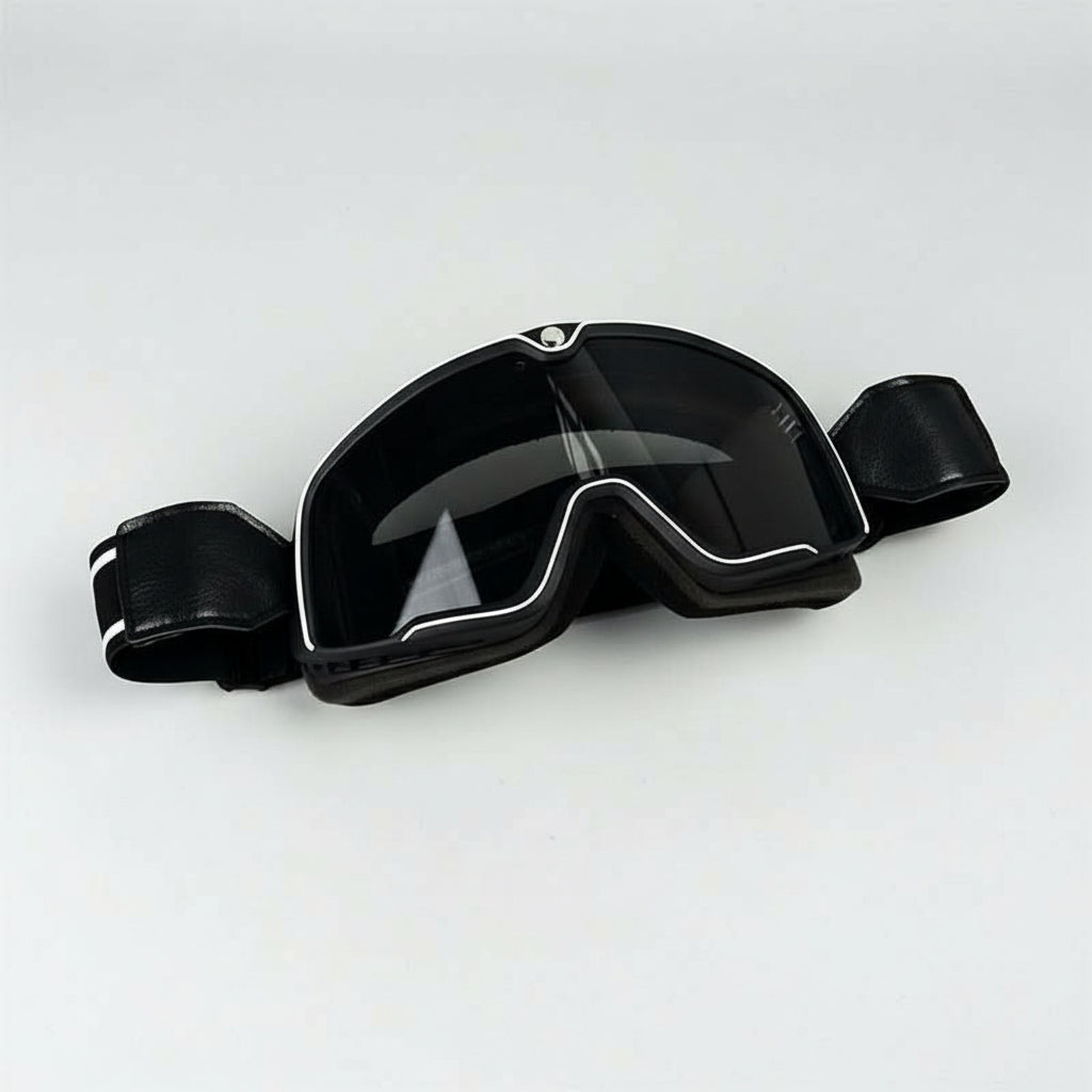 Retro Motorcycle Goggles For Men With UV Protection