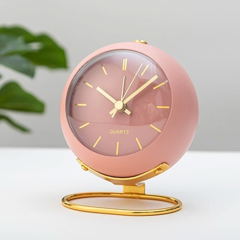 Lumina Uhr Retro Analog Wecker mit geräuschlosem Laufwerk