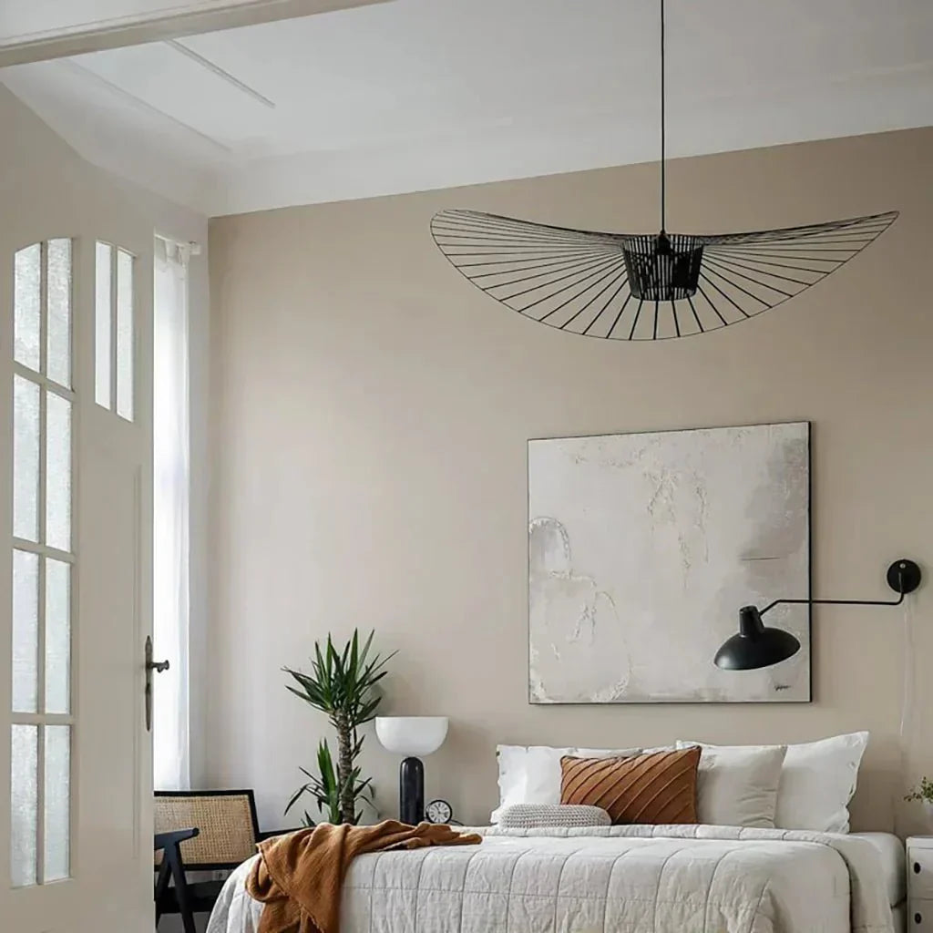 Hat-formet ribbet metalpendel, 12 tommer | Rosalyssa