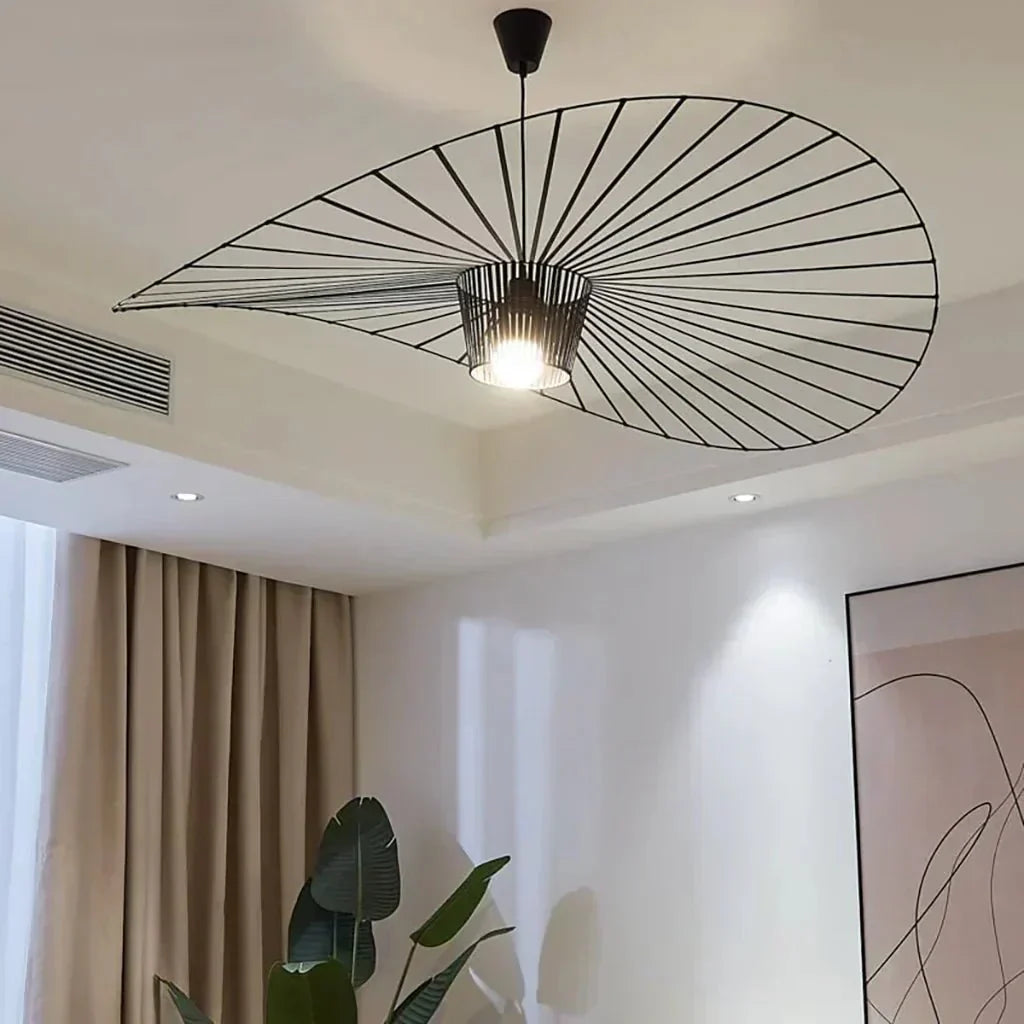 Hat-formet ribbet metalpendel, 12 tommer | Rosalyssa