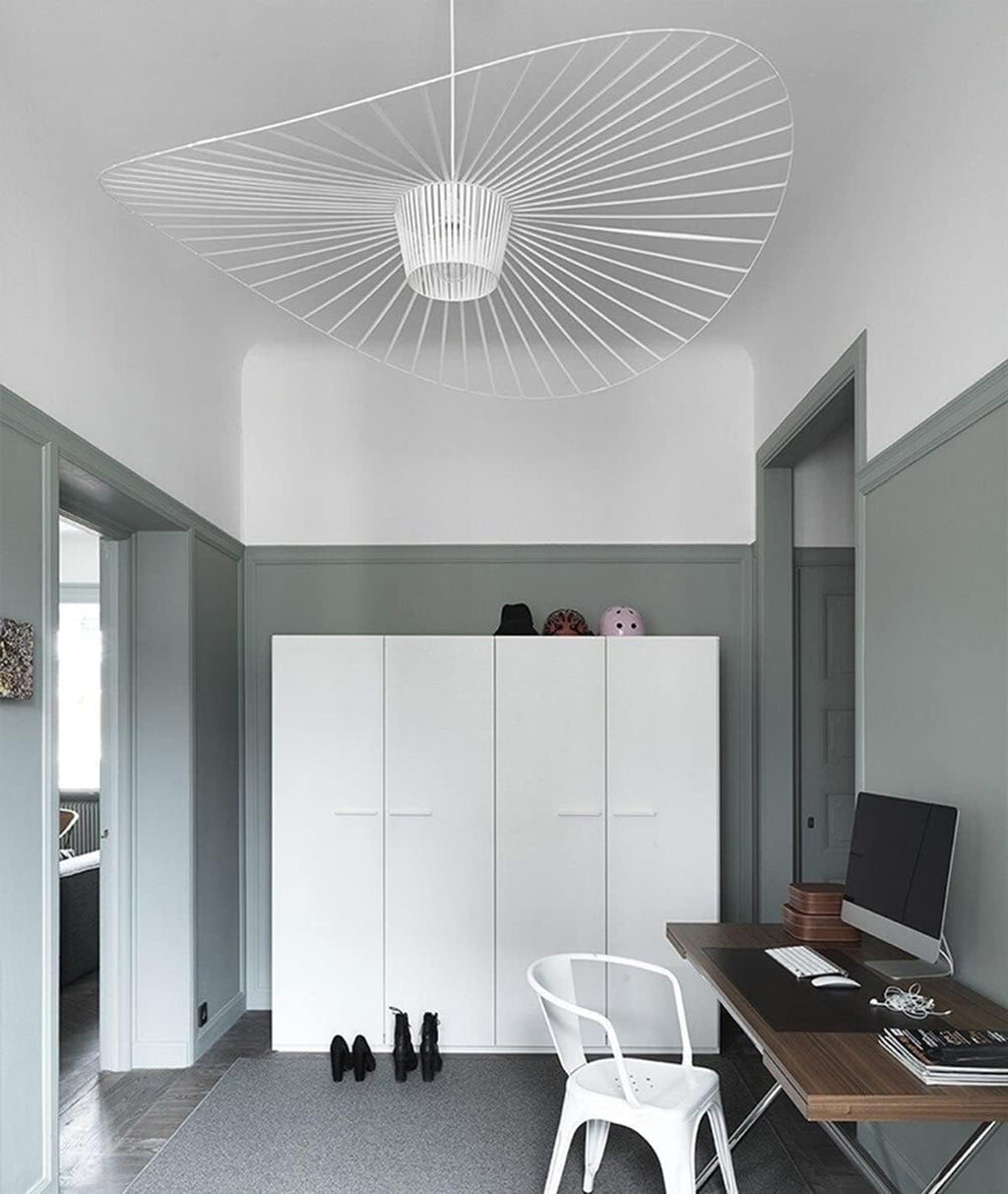 Hat-formet ribbet metalpendel, 12 tommer | Rosalyssa