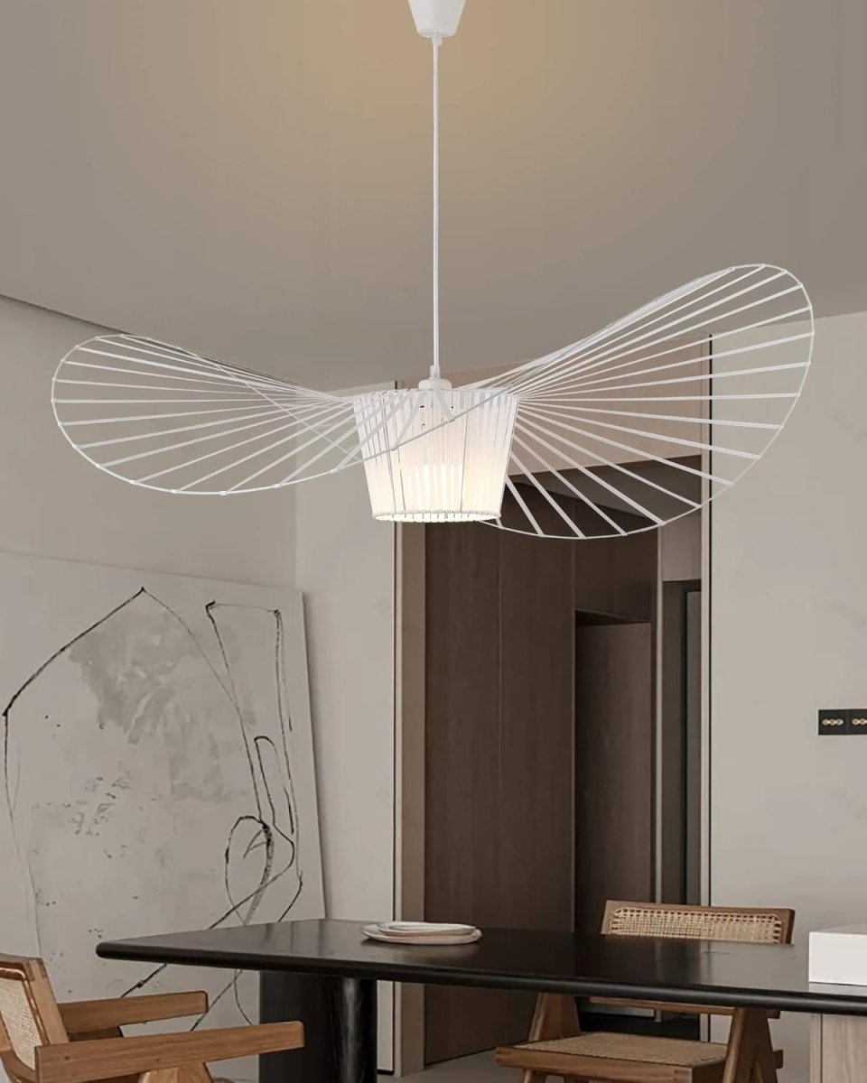 Hat-formet ribbet metalpendel, 12 tommer | Rosalyssa