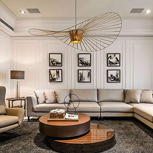 Hat-formet ribbet metalpendel, 12 tommer | Rosalyssa