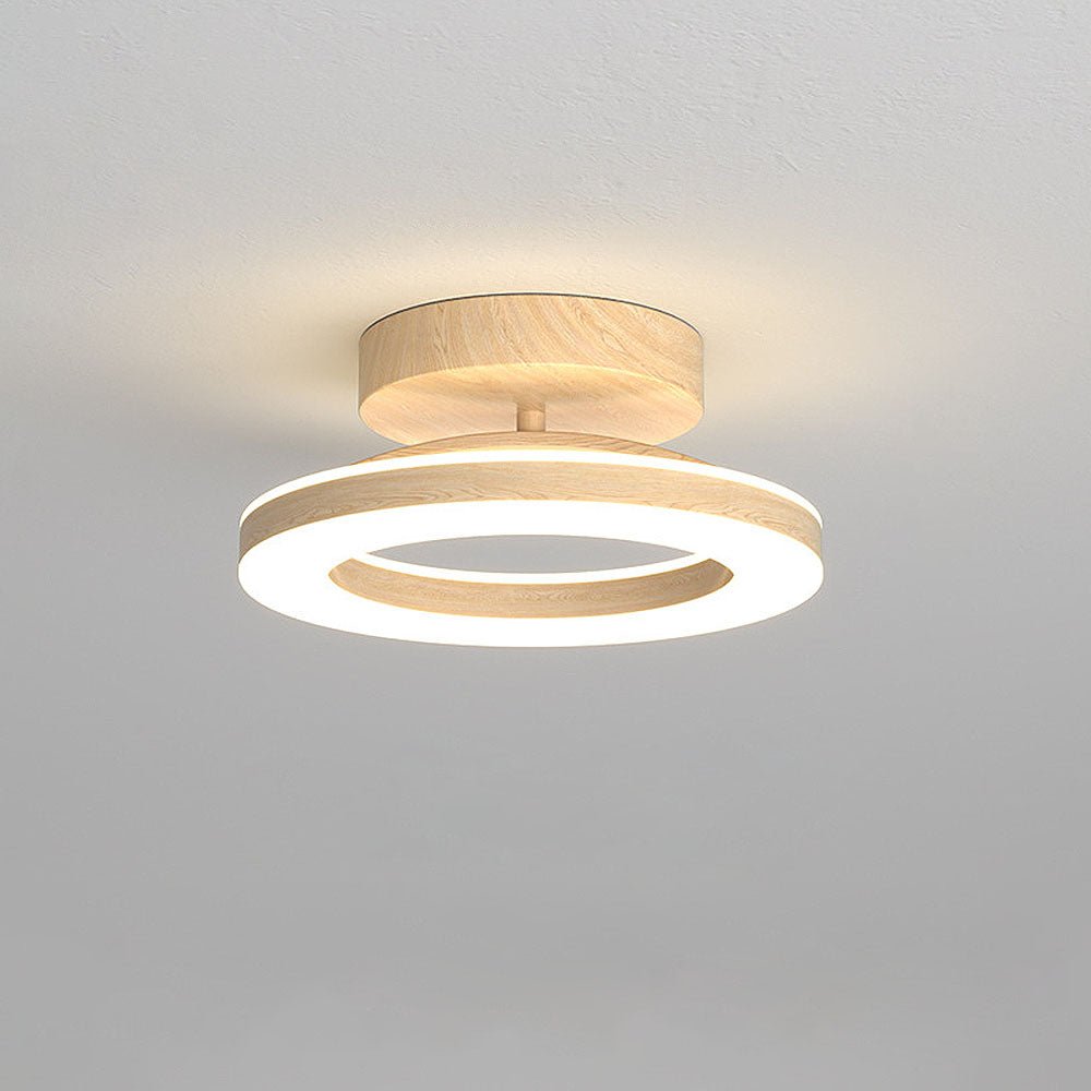 Runde LED-Deckenleuchte aus Acryl, modernes Design, 12 Zoll | Rosalyssa