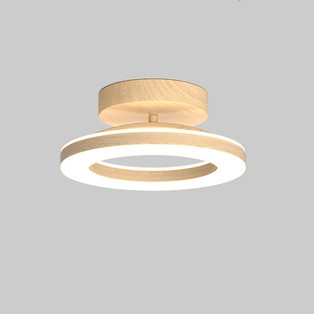 Runde LED-Deckenleuchte aus Acryl, modernes Design, 12 Zoll | Rosalyssa