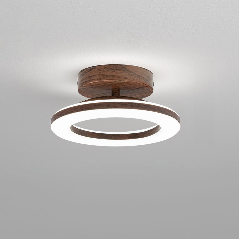 Runde LED-Deckenleuchte aus Acryl, modernes Design, 12 Zoll | Rosalyssa