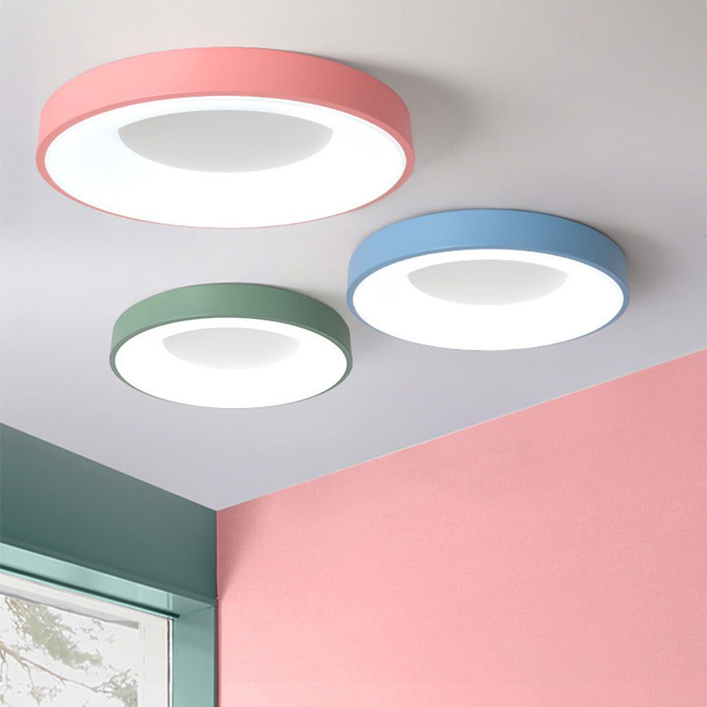 12-tums diameter rund taklampa med diffusor, infälld montering | Rosalyssa