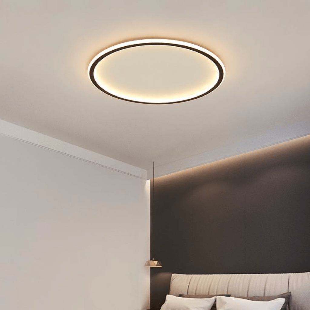 LED kerek mennyezeti lámpatest kör alakú diffúzorral, 12 hüvelyk | Rosalyssa