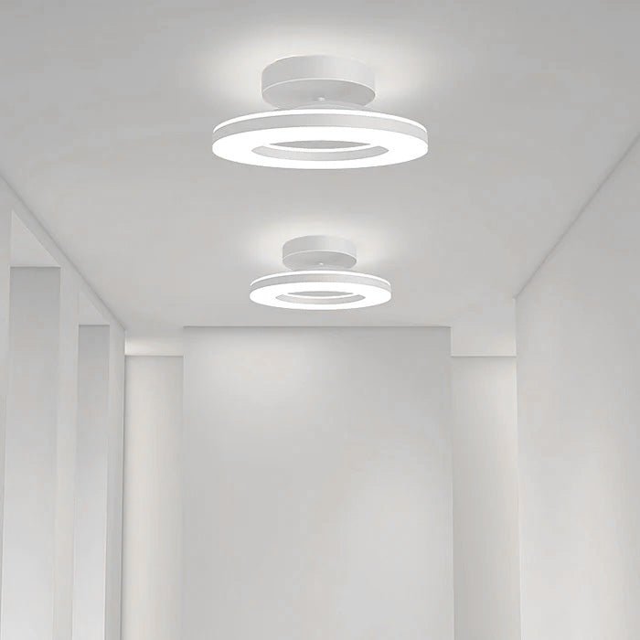 مصباح سقفي دائري LED بقطر 12 بوصة بتصميم مدمج | روزاليسا