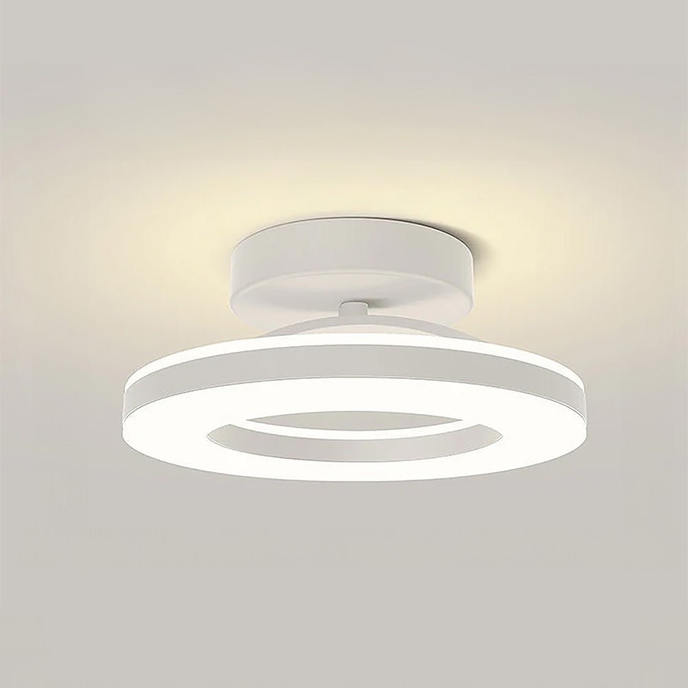 مصباح سقفي دائري LED بقطر 12 بوصة بتصميم مدمج | روزاليسا