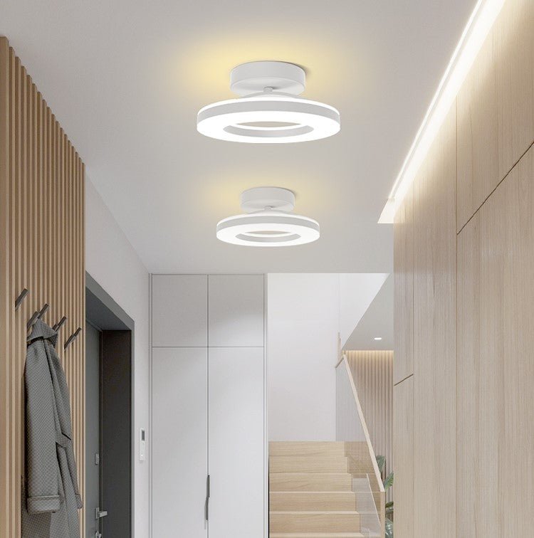 مصباح سقفي دائري LED بقطر 12 بوصة بتصميم مدمج | روزاليسا