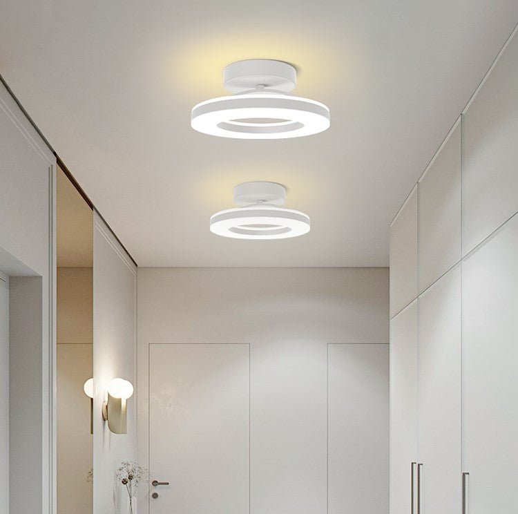 مصباح سقفي دائري LED بقطر 12 بوصة بتصميم مدمج | روزاليسا