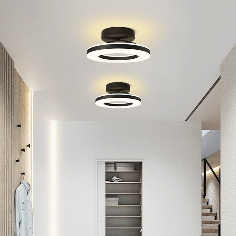 مصباح سقفي دائري LED بقطر 12 بوصة بتصميم مدمج | روزاليسا