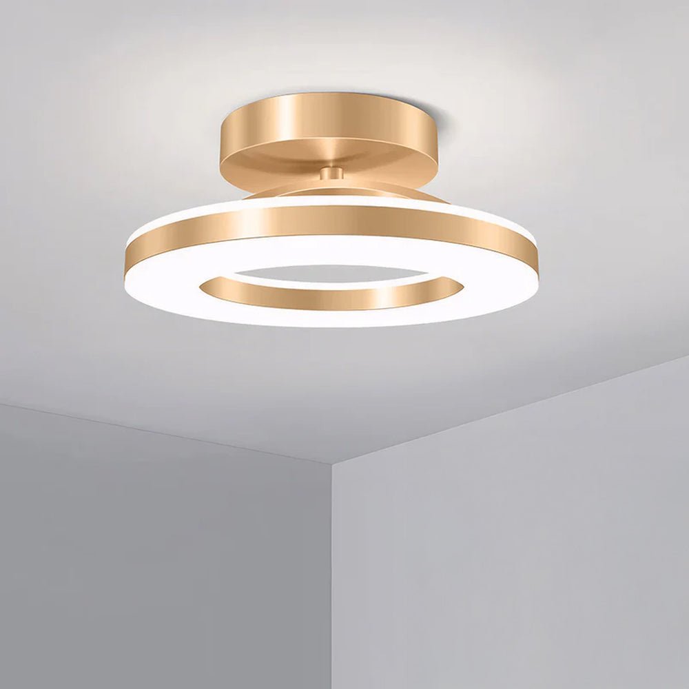 مصباح سقفي دائري LED بقطر 12 بوصة بتصميم مدمج | روزاليسا