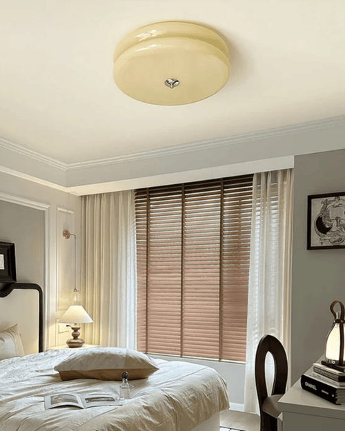 12-tommer diameter rund metal loftslampe med flere niveauer | Rosalyssa