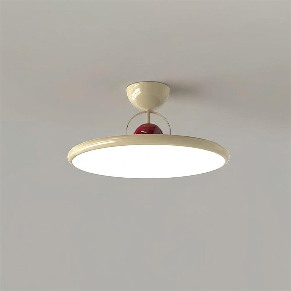 Zelené stropní světlo s LED, akrylové a kovové, retro design, stmívatelné