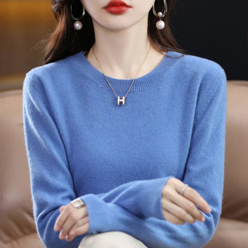 Maglione da donna Nova in 100% pura lana e cashmere Edizione
