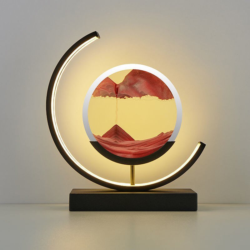 Lampada da tavolo LED Sandlight Quicksand per decorazione d'interni