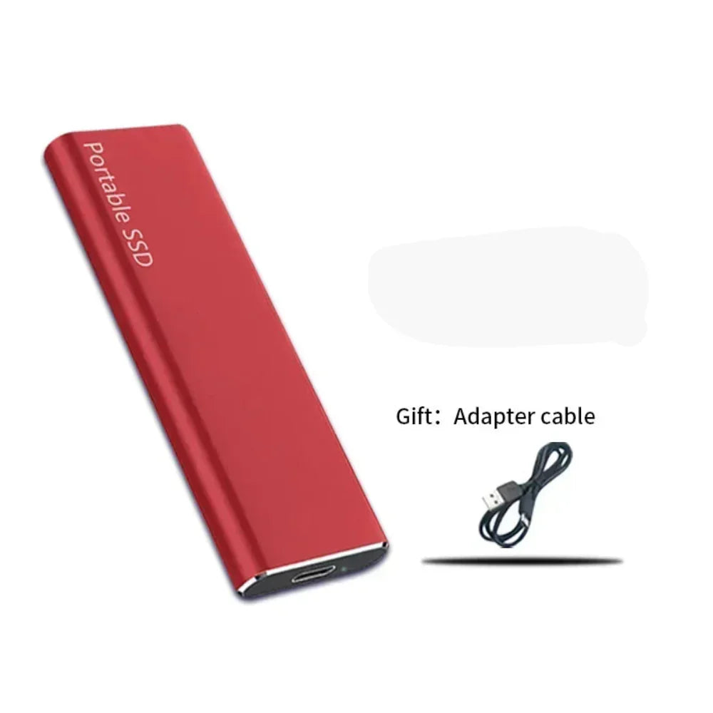 Portable External SSD USB 3.2 For Fast Storage And Quick Backups