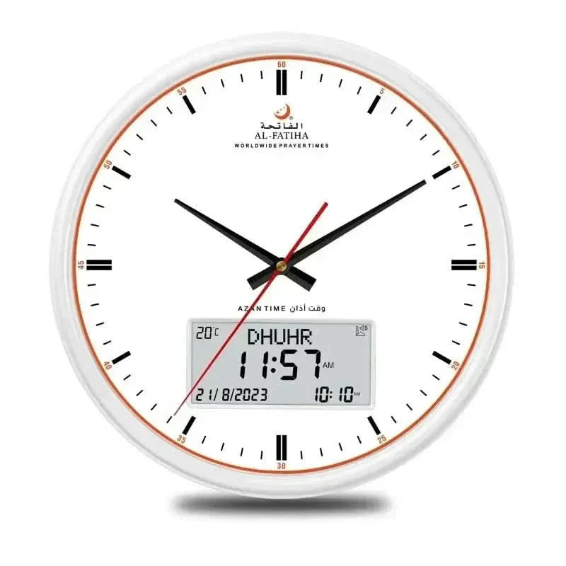 LumaTime modlitební hodiny s automatickou úpravou azánu a deseti zvuky azánu