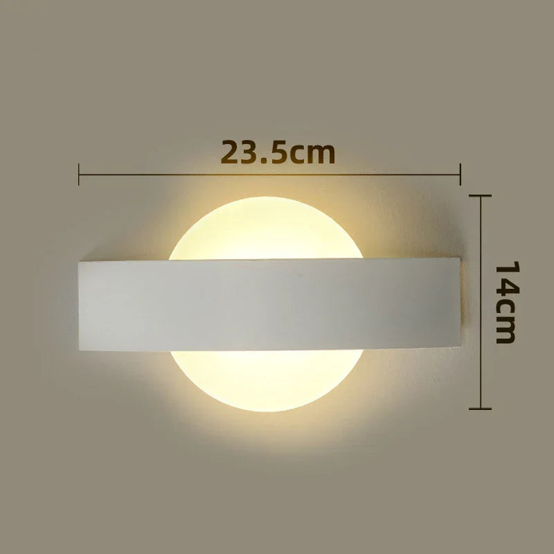 Acrylic Wall Lamp With Subtle Ambient Illumination