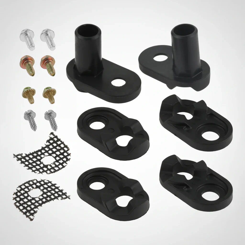 Dishwasher Rack Adjustment Kit With Wheels And Screws