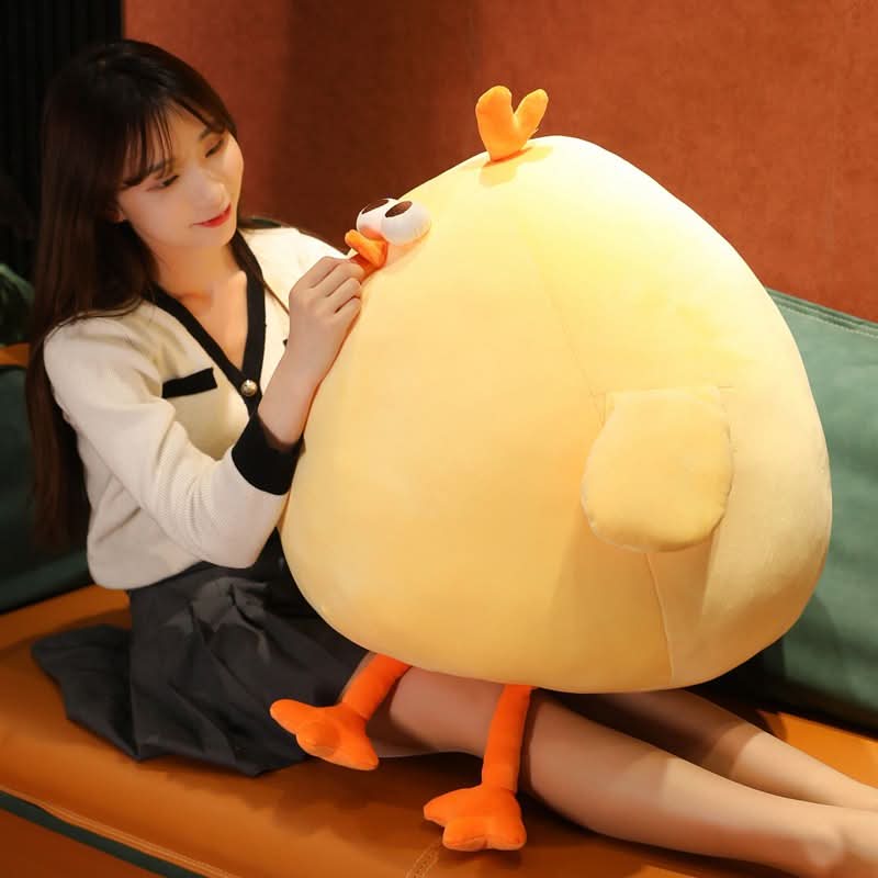 CloudCuddle Pulcino Gigante di Peluche per Grandi e Piccoli Compagni di Coccole