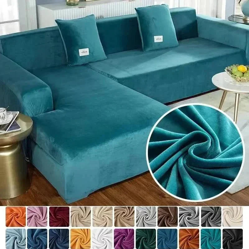 VelvetFlex Sofa Cover Elastic and Luxurious for Any Living Room