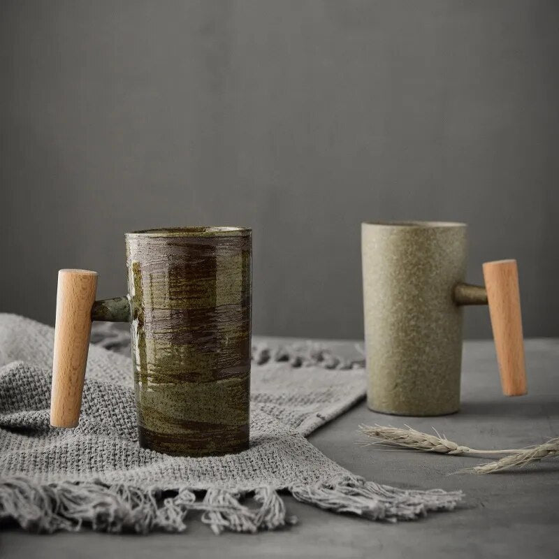 TerraNord Earthy Nordic Latte Mugs For Coffee Lovers