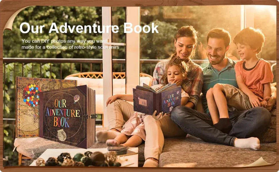 Nova Keepsake 146-stronicowy album do scrapbookingu DIY na zdjęcia, wspomnienia i przygody