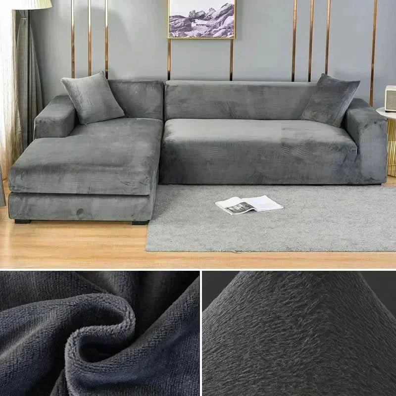 VelvetFlex Sofa Cover Elastic and Luxurious for Any Living Room