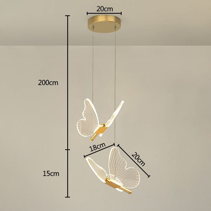 LumaWing Butterfly LED-Wandlampe Kollektion mit sanftem Leuchten