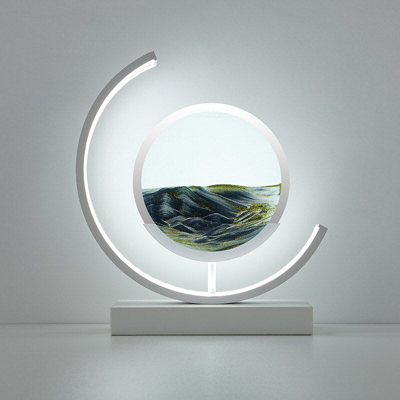 Lampada da tavolo LED Sandlight Quicksand per decorazione d'interni