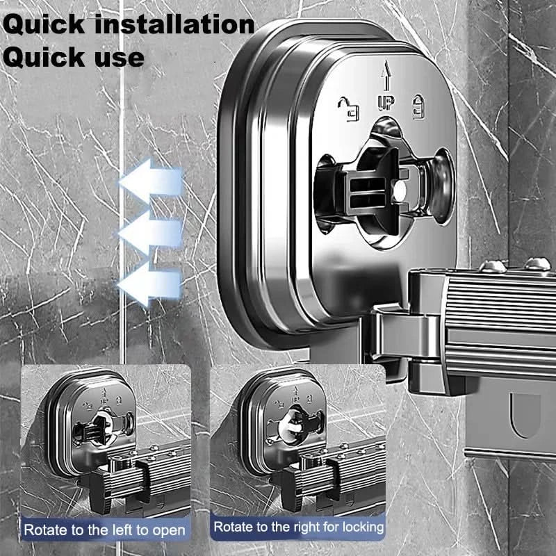 BreezeLift Suszarka Bębnowa Ścienna Składana i Oszczędzająca Miejsce