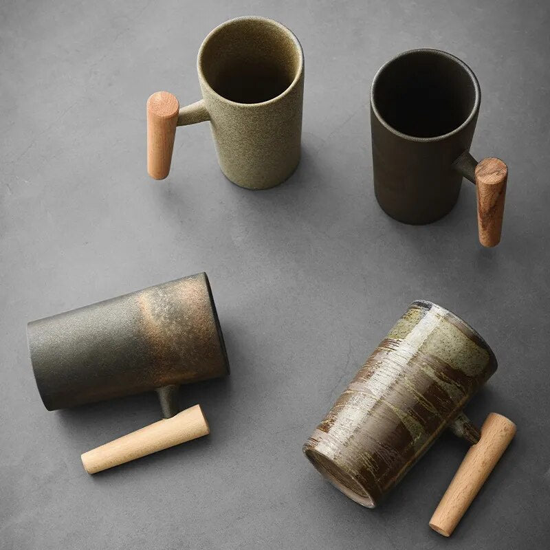 TerraNord Earthy Nordic Latte Mugs For Coffee Lovers